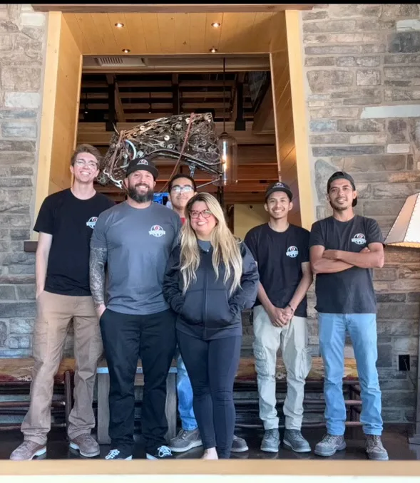 Group photograph featured on the Stay Grounded Electric website